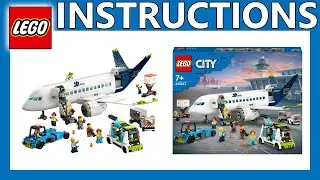 LEGO Instructions | Passenger Airplane | 60367 | LEGO City 2023