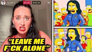 Katy Perry FURIOUS After The Simpsons MOCK Her Blue Origin Space Trip!