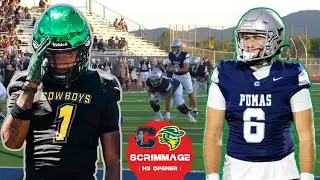 SCRIMMAGE CAJON VS CHAPARRAL | TEMECULA OPENER🎯