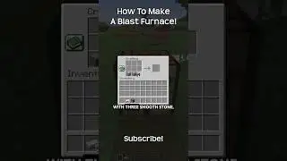 How To Make A Blast Furnace In Minecraft?!