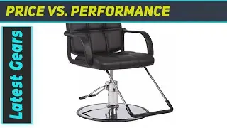 Comfort Plus Lightweight Salon Chair: The Ultimate Barber Chair Experience!