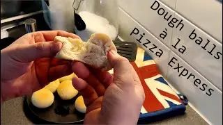 Making Pizza Express dough balls