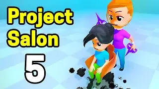 Project Salon Part 5 Gameplay Walkthrough | iOS, Android, Strategy - Simulation Game