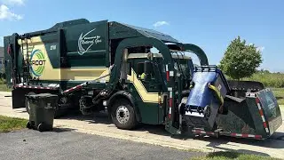 Groot Mack LR McNeilus Atlantic Curotto Can Garbage Truck