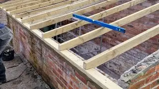 Ep6 Full replacement garage roof conversion and extension roof #roofing #roofingcontractor #home