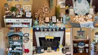 🏖️👙Summer Home Tour 2025 | Beach Decor | Nautical | Coastal ☀️🍉