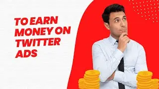 Make Money Online with Twitter Ads #makemoneyonline #twitterads