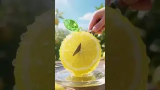 Sharp. Bright. Fresh. Lemon cuts through more than flavor. 🍋✂️ #visualtherapy