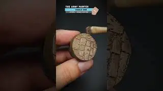 Creating Aztec looking bases for your Warhammer Lizardmen / Seraphon miniatures.