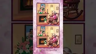Spot the Difference Puzzle Challenge | Grandma Love, Find the Difference   #grandma #puppy #doglife