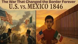 The War That Changed the Border Forever | U S  vs  Mexico 1846
