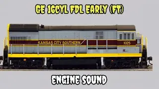 Engine Sound | GE 16cyl FDL Early (FT)