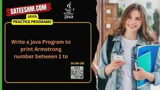 Write a java Program to print Armstrong number between 1 to 1000