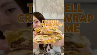 Taco Bell FAMOUS Crunch Wrap Supreme Kit at Home EASY & Authentic #tacobell