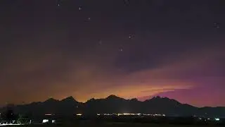Northern Lights in Slovakia - Poprad