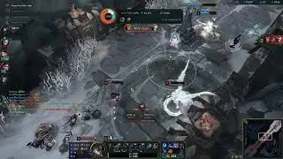 Fighting in the Swain ult