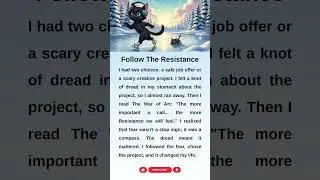 Follow the Resistance! &mdash; Steven Pressfield 🧭 #shorts #english #creativity