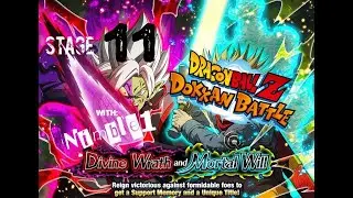 Божественный гнев и смертная воля | Этап 11 | Битва с боссами | 🐉#DRAGONBALLZDOKKANBATTLE 🐉