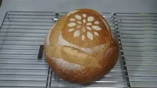 Pan sencillo, con poolish, en casa