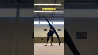 Cartwheel challenge / flexibility challenge / Lera the gymnast #shorts #gymnast #flexibility