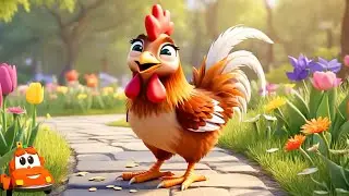 Kukdoo Koo Poem Hindi, कुकडू कू, Kids Learning Video by Hector The Tractor Preschool