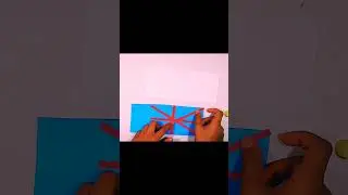 easy to make United Kingdom flag for paper craft 🇬🇧
