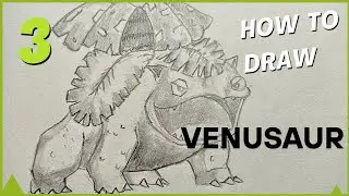 How to draw venusaur | Pokemon |Timelapse | Pok&eacute;mon Drawing Speed Art|The Art Box