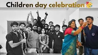 Children's day Celebration With Class Co-ordinator 🥳// Vivek k vlogs // #lucknow #university #vlog 