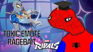 Ragebait Spider-Man Emotes After Every Elimination (TOXIC RAGEQUIT REACTIONS)