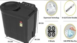 whirlpool 7.5kg semi-Automatic Washing machine part -2