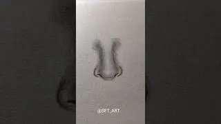 Nose tutorial✨ #art #nose #tutorial #sketch #shorts