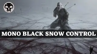 MONO BLACK SNOW CONTROL &mdash; Стандартная колода Kaldheim | Magic: The Gathering Arena