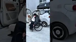 China Turned Cars Into Freedom Machines for Disabled People 🚗♿ | Amazing Auto Wheelchair Car #shorts