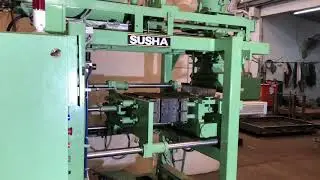 SUSHA Shell Core Shooter VTS | Multi Cavity Cores | Core Ejection on Tray with Swing Door