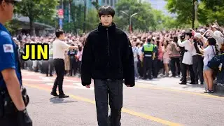 BTS' Jin Appeared at Incheon Without Warning &mdash; And Nothing About It Felt Accidental