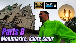 Correndo em Paris 8, Montmartre, Sacre C&oelig;ur ❤