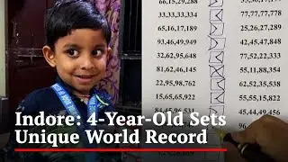 4-Year-Old From Indore Sets Unique World Record With His Maths Skills