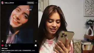 Reacting to my FAN PAGE EDITS 🤍 | Kajal Choudhary