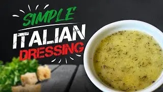 Homemade Italian Salad Dressing