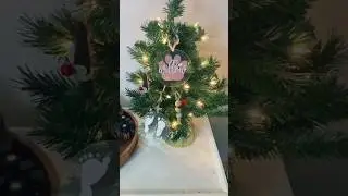 that pink vinyl is everything✨ #crafts #ornaments #christmas #cricut
