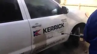 Kerrick Rhino Steam Cleaner in Action