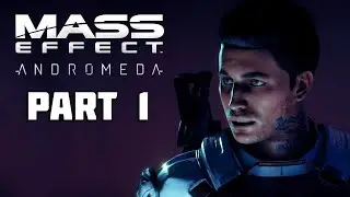 Mass Effect Andromeda - Part 1 The Movie (Male Ryder, Jaal Romance)