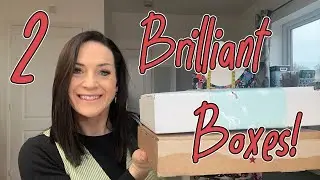 Unboxing TWO gorgeous boxes of SEWING goodies  || Sew Hayley Jane || Sew Over It