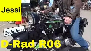 Revive the Roaring Twenties: Hear the Sound of a Vintage D-Rad R06 Motorcycle