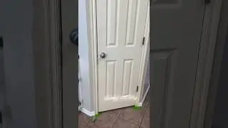 🤩 pantry door REFRESH!!!!   #homediy #diy #houseflip