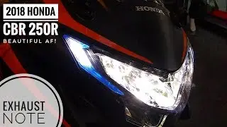 2018 Honda CBR250R Walk-around | Exhaust Note