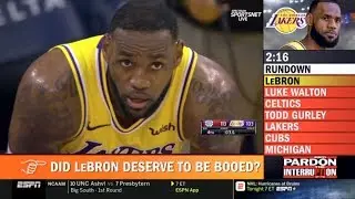 Michael Wilbon about LeBron James - Did LeBron deserve to be booed? | PARDON the INTERRUPTION