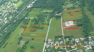 Le terrain d'atterrissage temporaire de Saint-Nazaire-les-Eymes pour la Coupe Icare 2024