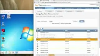 AppStacks Assign unAssign