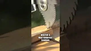 World&rsquo;s Most Dangerous Sawblade vs Wood